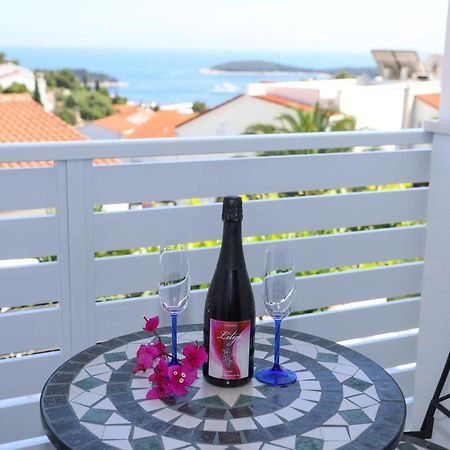 Stella Maris, Hvar - Rooms With A Balcony And A Stunning Sea View Hvar Town Eksteriør bilde